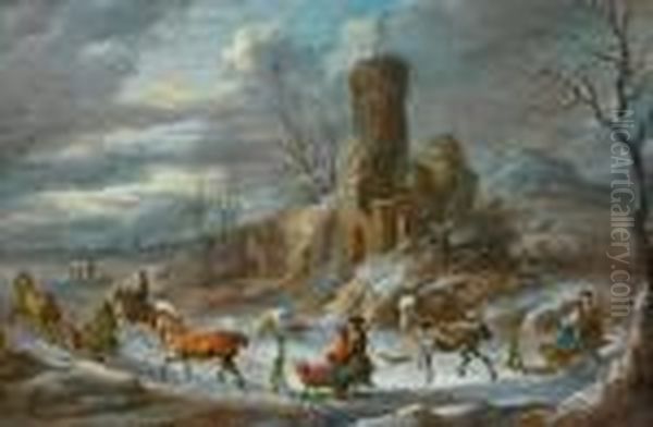 Winterliche Schlittenfahrt - view 1