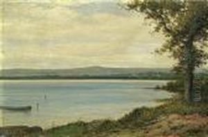 View Of Budd Lake, New Jersey by Thomas Bartholomew Griffin