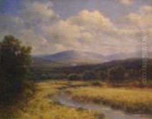 Mountain Landscape With Stream by Thomas Bartholomew Griffin