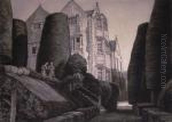 Owlpen Manor, 1st State - view 1