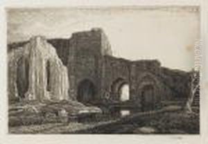 Fen Monastery (comstock 31) by Frederick Landseer Maur Griggs