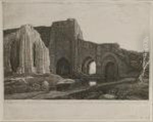 Fen Monastery (comstock 31) by Frederick Landseer Maur Griggs