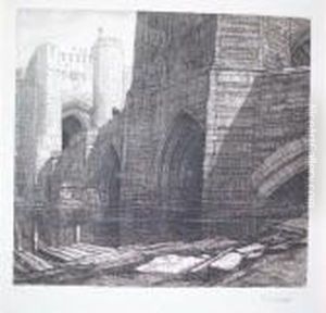 The Barbican by Frederick Landseer Maur Griggs