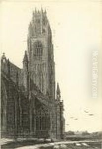 St Botolph's Boston (comstock 32) by Frederick Landseer Maur Griggs