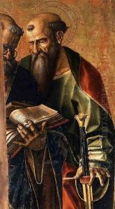 St Peter and St Paul (detail) by Carlo Crivelli