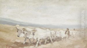 The Bullock Cart by Nicolae Grigorescu