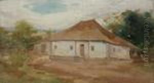 Casa Din Valeni by Nicolae Grigorescu