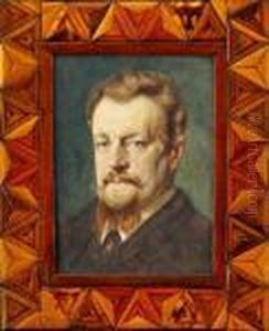 Portret Bulharskeho Cara Ferdinanda Cobourga by Nicolae Grigorescu