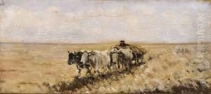 Landscape With Ox-drawn Wagon Landscape With Ox-drawn Wagon