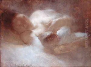 Maternity (Suffering) (2) by Eugene Carriere