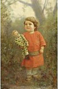 Bambino E Arlecchino by Guido Grimani