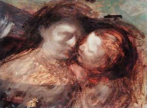 Mother and Child, late 1890s by Eugene Carriere