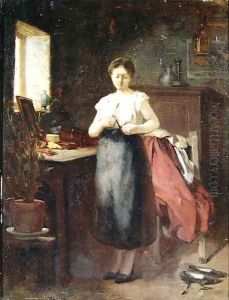 Woman in an Interior