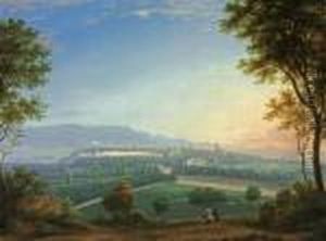 Ansicht Der Stadt Kassel Von Suden