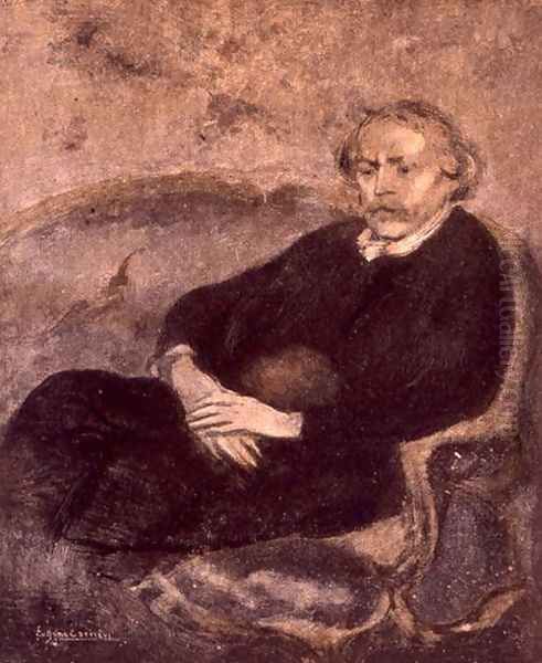 Edmond de Goncourt (1822-96) from 'Le Contemporaine', 10th May 1901 - view 1