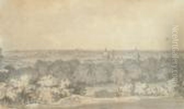 View From The Observatory At Greenwich - view 1