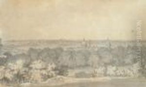 View From The Observatory At Greenwich