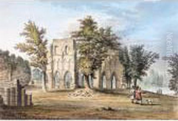 Roche Abbey, Yorkshire - view 1