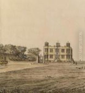A View Of Barlborough Hall, Derbyshire