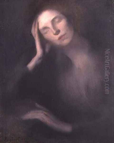 Woman Leaning on a Table, 1893 - view 1