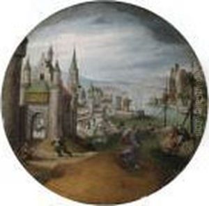 February: The Calling Of Peter And Andrew by Abel Grimmer