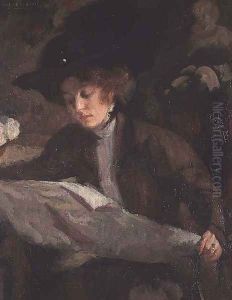 The Morning Read by Eugene Carriere