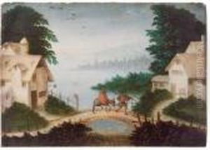 Paysage Avec La Fuite En Egypte
