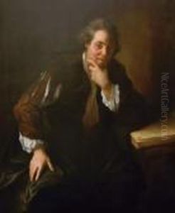 Autoportrait Au Livre by Jean-Alexis Grimou