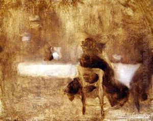 Girl from Behind by Eugene Carriere