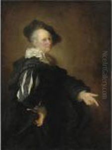 Ritratto Dell'attore Paul Poisson by Jean-Alexis Grimou