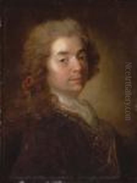 Portrait D'homme A La Veste Brodee - view 1