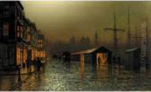 Hull Docks By Night