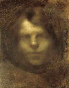 Tete de femme by Eugene Carriere
