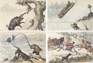 Drawings By Ernestgriset by Ernest Henry Griset
