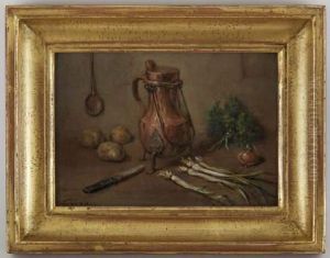 Nature Morte Aux Legumes by Francois Adolphe Grison
