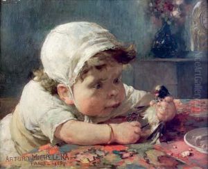 Nature Morte A La Vieille by Francois Adolphe Grison