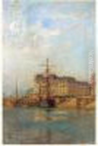 Voiliers A Quai A Saint-valery-en-caux - view 1