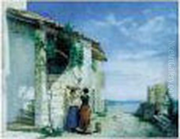Jeunes Femmes En Discussion - view 1
