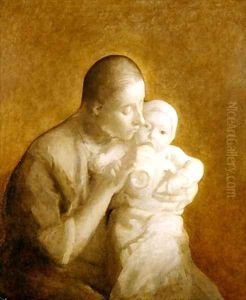 Mother and Child 2 by Eugene Carriere