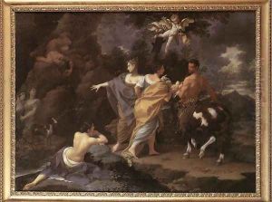 Achilles Handing over to Chiron by Donato Creti