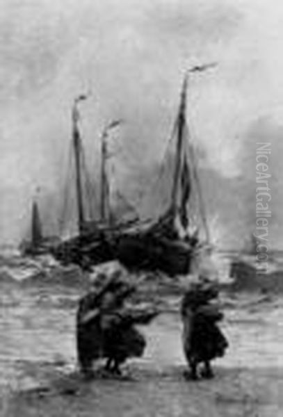 Signiert Und Datiert Unten Rechts: German Grobe 1913. - view 1