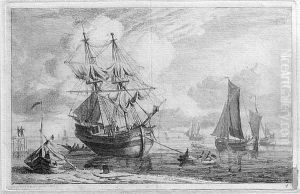 Rotterdam Van De Maas Te Zien by Gerrit Groenewegen