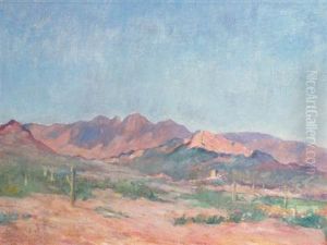 Desert Landscape by Albert Lorey Groll