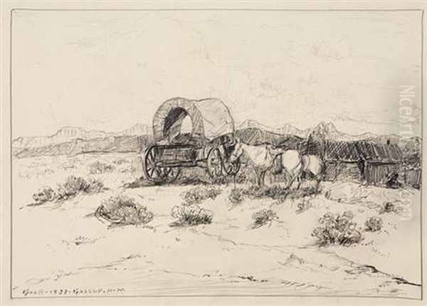 American, - Wagon Trains:eight - view 1