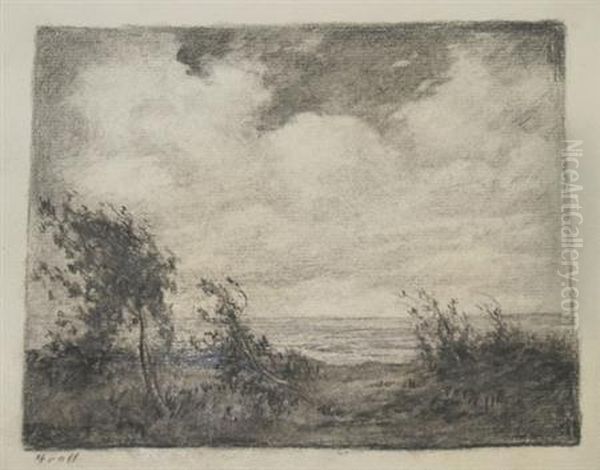 Fish Swimming In A Pond And Old Woman On A Country Road: Five - view 1