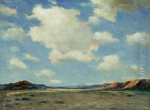 Sunset In Arizona by Albert Lorey Groll