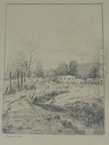 Road, Taos, New Mexico; The Rain
Pool, New Mexico; Taos, Newmexico; Kit Carson's Cave, New Mexico, Near
Gallup by Albert Lorey Groll