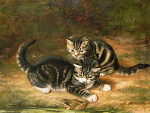Kittens by Horatio Henry Couldery