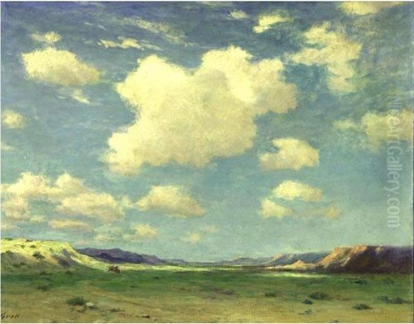 Travelling Among Western Buttes - view 1