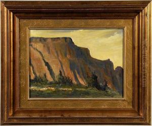 Southwest Mountain Landscape. by Albert Lorey Groll